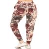 Leggings Depot Women's Relaxed fit Jogger Pants - Track Cuff Sweatpants with Pockets-Q547, 1X, Made in Mars view 3