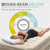 Intex Dura-Beam Deluxe Ultra Plush Air Mattress : Fiber-Tech  Built-in Electric Pump  18in Bed Height  300lb Weight Capacity  Twin Size view 4