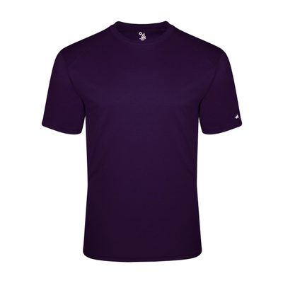 Badger Sports Tri-Blend Youth Tee - M - PU