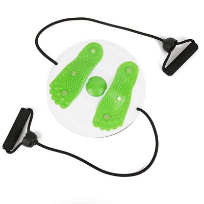Swivel Waist Disc Board with Traccin Rope Torsin Disc Board with Multifunction Swivel Waist for Exercise DomStico Fitness