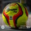 Senda Belem Training Futsal Ball, Fair Trade Certified, Yellow/Red/Orange/Black, Size 3 (Ages 8-12) view 2