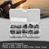 Alomejor 80pcs Fishing Rod Smooth Ceramic Rings in 10 Sizes Replacement for Fishing Line view 4