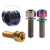 Alloy Stem Bolts with Washers, M5 Tapered Screws for Road Bikes, High Strength Lightweight Hardware, 3 Colors Available view 4