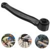 BESPORTBLE Bicycle Crank Arm Left Side 200Mm Steel Iron for Mountain Bike and Road Bike 170Mm Crank Center Hole Spacing view 4