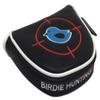 Birdie Hunting Embroidered Putter Cover by ReadyGOLF - Mallet (Crosshairs) view 1