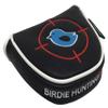 Birdie Hunting Embroidered Putter Cover by ReadyGOLF - Mallet (Crosshairs) view 2