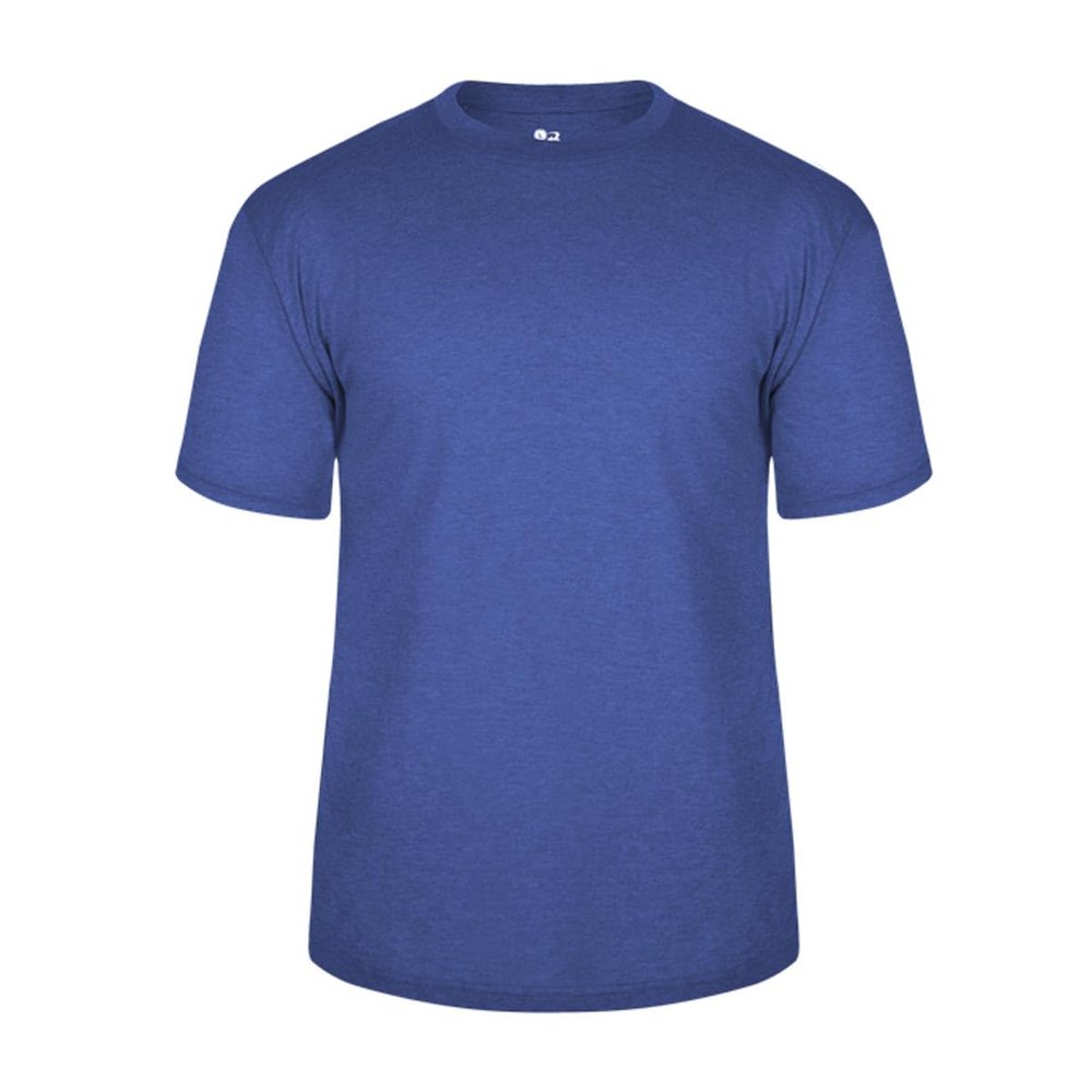 Badger Sports Tri-Blend Youth Tee - L - RY