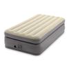 Intex Dura Beam Plus Prime Comfort Fiber-Tech Elevated Technology Home Air Mattress Bed with Electric Built-in Pump, Twin view 1