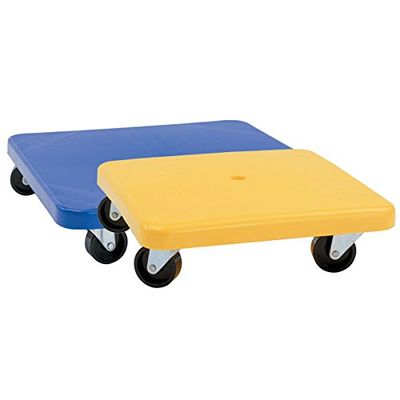 PerfectPitch 16 in. Plastic Scooter44; Assorted Blue & Yellow