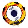 Aqua Pro Towable Tube for Water Sports, Single Rider, Marine-Grade Inflatable Boat Tube, Yellow/Red view 2