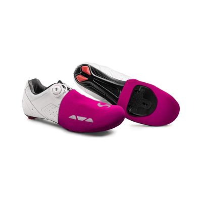 Synergy Neoprene Cycling Toe Covers Set (Pink, L/XL)