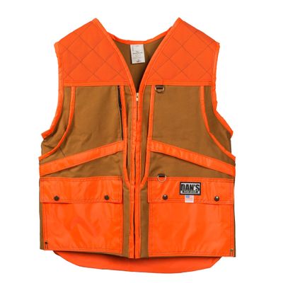 DAN'S Hunting Gear, LLC Upland Game Vest, Front Loader, Made in U.S.A. (2XLarge)