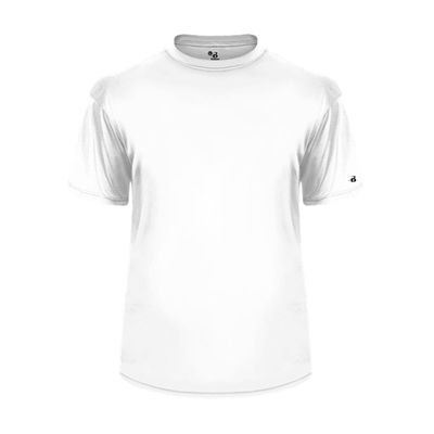 Badger Sports Tri-Blend Youth Tee - L - WH