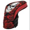 Skull & Roses All-Over Embroidered Driver Headcover by ReadyGOLF view 3