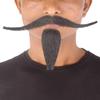 HPO Men's Synthetic Hair Long Mustache and Goatee Set Cosplay Facial Hair view 1
