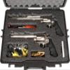 Case Club 2 Magnum Revolver Pre-Cut Waterproof Case with Silica Gel to Help Prevent Gun Rust view 2