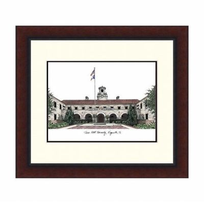 John Hancock Texas A&M Kingsville University Legacy Alumnus Framed Lithograph