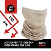 GOT Sports UPF 50+ Fishing Neck Gaiter - UV Face Mask Sun Protection for Men & Women - Camo SPF Face Cover Gator - Fishing, Hunting, Hiking (Desert Sand) view 2