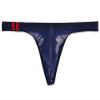 Zegoo Men's G-String Underwear Sexy Low Rise Bulge Thong Underwear Navyblue view 1