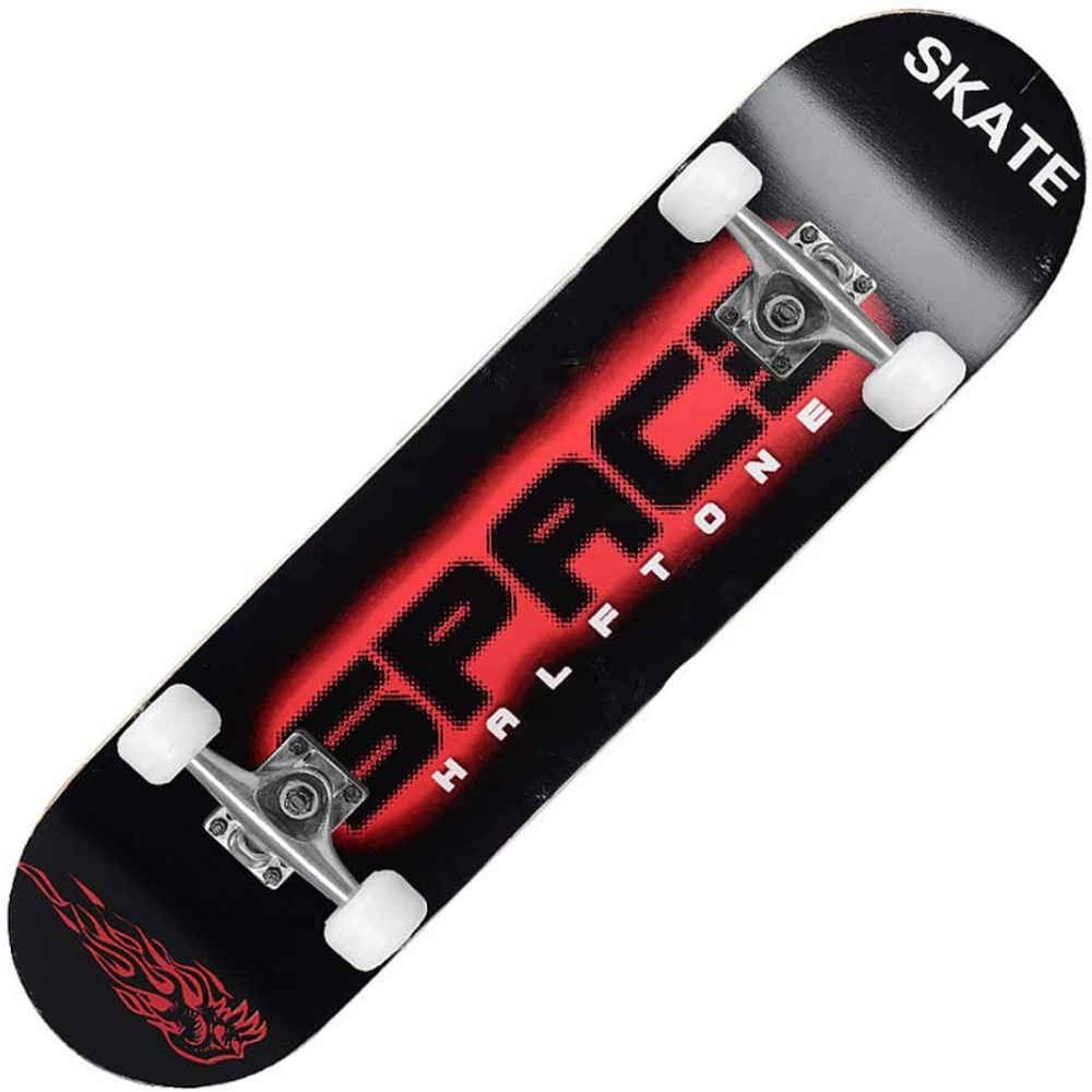 WSJYP Skateboard 31"X7.8"Inches Double Kick Trick Skateboards, Cruiser Penny Kids Beginners Longboard with Alloy Deck Adult Boys Girls,N