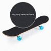 WSJYP Skateboard 31"X7.8"Inches Double Kick Trick Skateboards, Cruiser Penny Kids Beginners Longboard with Alloy Deck Adult Boys Girls,N view 3