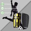 Malker Soccer Shin Guards for Kids Youth Adults Shin Guards Pads with Lower Leg Sleeves, Lightweight and Compact, Protective Soccer Equipment (Yellow M) view 4