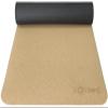 Sol Living Natural Cork Yoga Mat Yoga Mat Stretching Pilates Meditation Exercise Mat Gym Equipment Non Slip Portable Travel Yoga Accessories Foldable Workout Mat - 24" x 72" view 1