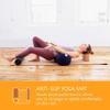 Sol Living Natural Cork Yoga Mat Yoga Mat Stretching Pilates Meditation Exercise Mat Gym Equipment Non Slip Portable Travel Yoga Accessories Foldable Workout Mat - 24" x 72" view 3