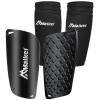 Malker Soccer Shin Guards for Kids Youth Adults Shin Guards Pads with Lower Leg Sleeves, Lightweight and Compact, Protective Soccer Equipment (Black L) view 1
