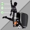 Malker Soccer Shin Guards for Kids Youth Adults Shin Guards Pads with Lower Leg Sleeves, Lightweight and Compact, Protective Soccer Equipment (Orange L) view 4