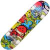 WSJYP Skateboard 31"X7.8"Inches Double Kick Trick Skateboards, Cruiser Penny Kids Beginners Longboard with Alloy Deck Adult Boys Girls,F view 1