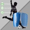 Malker Soccer Shin Guards for Kids Youth Adults Shin Guards Pads with Lower Leg Sleeves, Lightweight and Compact, Protective Soccer Equipment (Blue S) view 4