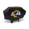 Rico Industries NFL Los Angeles Rams Deluxe Grill Cover Deluxe Vinyl Grill Cover - 68" Wide/Heavy Duty/Velcro Staps view 1