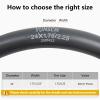 2-PCS 24'' Heavy Duty Bike Tubes 24x1.75/2.25 (45/57-507) 48mm Presta Valve with Removable Valve Inner Tubes 24'' Bicyle Tube Compatible with 24x1.75 24x1.95 24x2.125 24x2.20 24x2.25 Bike Tire Tubes view 2