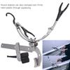 Alomejor Boat Fishing Rod Holder Fishing Pole Clamp Bracket with Folding Bridge Design for Rails Fishing Rod(L) view 4