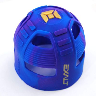 Exalt Paintball Protective HPA Tank Rear Cover Purple/Blue Swirl