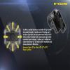 Nitecore MT10C 920 Lumen ARC Rail Tactical Helmet Light, Rechargeable and Rotary with Red Light view 3