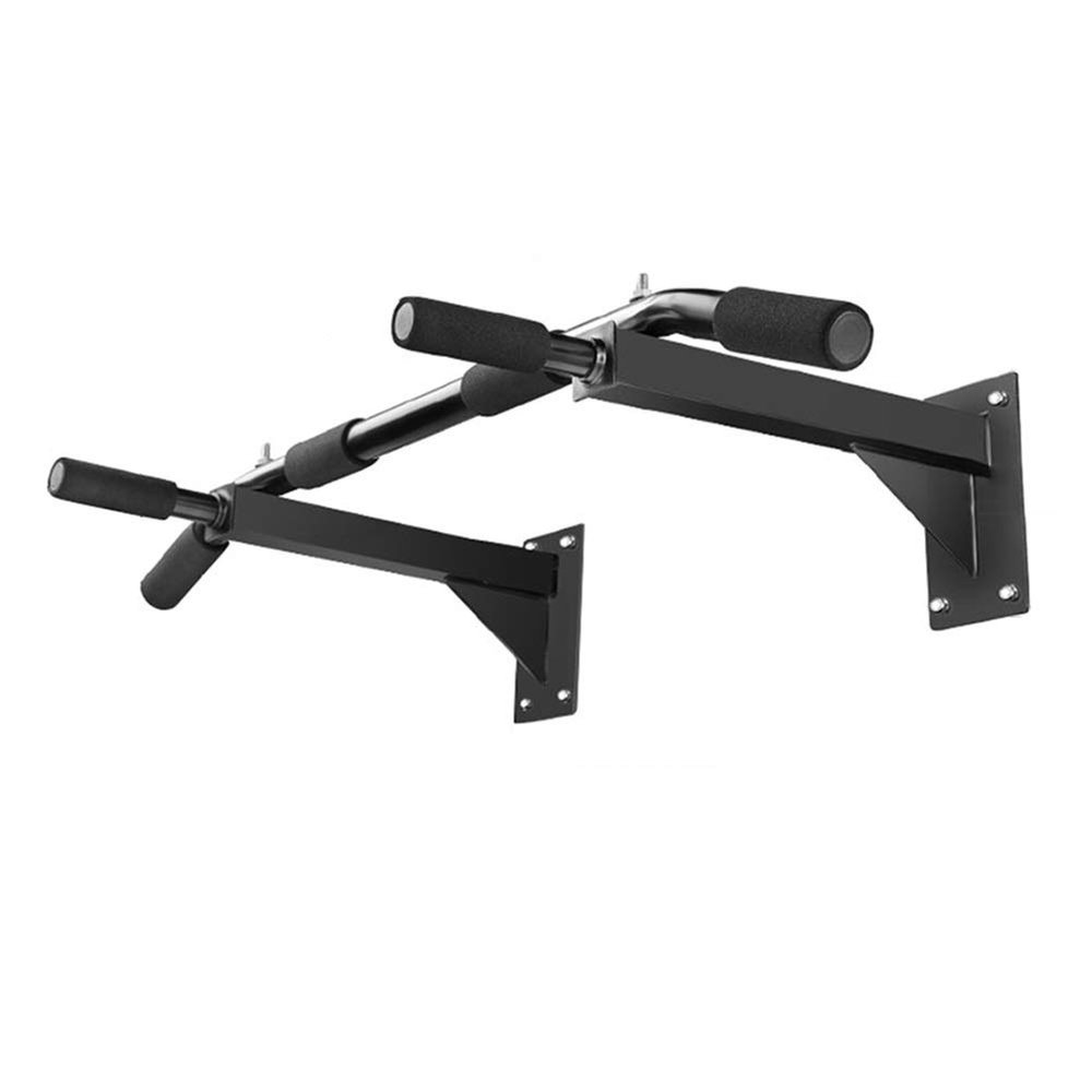 Pull-Up Bars AGYH Wall-Mounted Horizontal Bar, Chin Up Bar, Home Fitness Equipment, Sandbag Resistance Band Suspension Bracket, 2 Colors, Load Capacity 250KG (Color : Black)