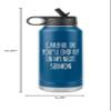 Preacher Gift Careful or You'll End Up in My Sermon Funny Minister Pastor Missionary Insulated Water Bottle 32oz BPA Free view 2
