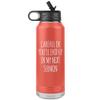 Preacher Gift Careful or You'll End Up in My Sermon Funny Minister Pastor Missionary Insulated Water Bottle 32oz BPA Free view 1