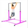 Athletic Bar Expandable Gymnastics Kip Bar Horizontal Bar Professional Junior Gymnastic Training High Bar Asymmetric Bar 13 Level Height Adjustable 3 to 5 FT Indoor Outdoor Use HD Curved Legs (Purple) view 3