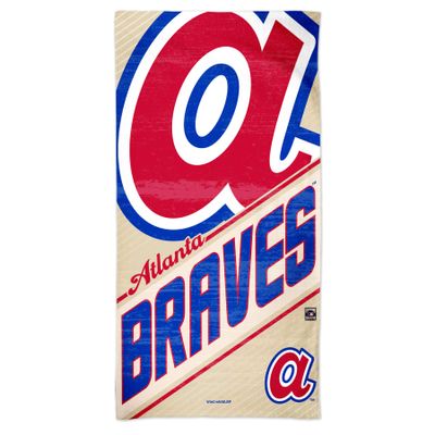 WinCraft MLB Atlanta Braves Atlanta Braves Cooperstown Spectra Beach Towel 30" x 60", Multi Color, na