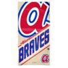 WinCraft MLB Atlanta Braves Atlanta Braves Cooperstown Spectra Beach Towel 30" x 60", Multi Color, na view 1