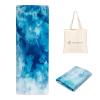 SNAKUGA Travel Yoga Mat, Non Slip Exercise Suede Mat with Carry Bag, All-Purpose Fitness Mat with High Density Anti-Tear Surface for Women, Ideal for Pilates Workout (72'' x 24'' x 1.5mm Thick) view 1