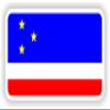 1x Gagauzia Flag Vinyl Waterproof Sticker - 15cm / 5.9inches view 1