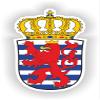 1x Luxembourg Lesser Coat of Arms Flag Vinyl Waterproof Sticker - 5cm / 2inches view 1