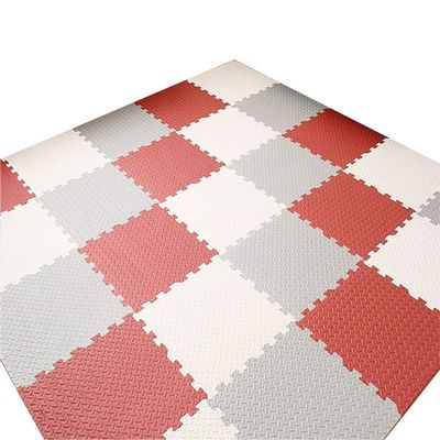 ALGFree Interlocking Carpet Tiles, Protective Flooring Mats Easy Care Non-Slip Living Room Crawling Rugs Children's Room Kindergarten, 30x30cm, 1.2cm, 5 Colors (Color : A, Size : 40-Tiles)