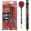 Shot! Darts Warrior Kapene Steel Tip Dart Set | 90% Tungsten Barrels | Center Balanced for Maximum Aerodynamics | Handcrafted Pro Darts with Flights | Metal Tip | Made in New Zealand (22gm) view 1