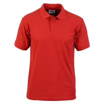 Absolute Apparel Mens Precision Polo Shirt (XS) (Red)