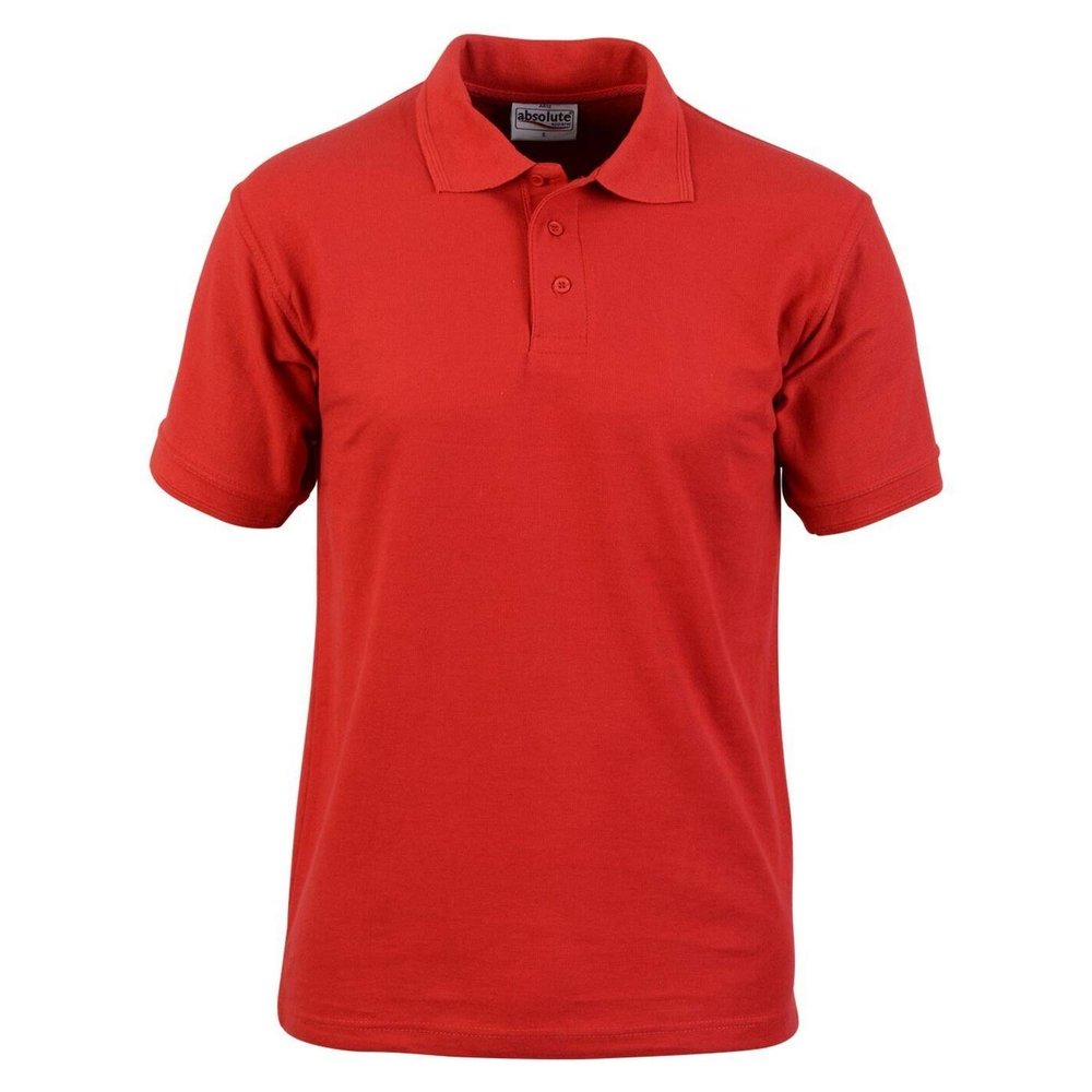 Absolute Apparel Mens Precision Polo Shirt (XS) (Red)